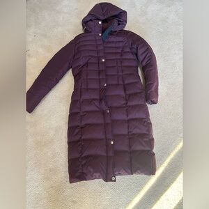Lands End long down coat